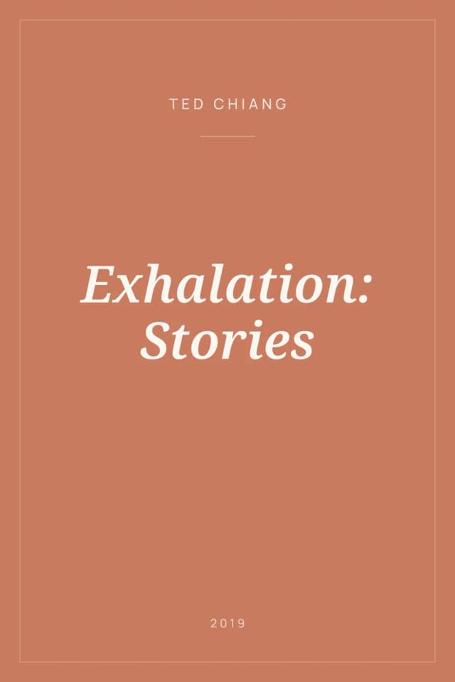 Portada de Exhalation: Stories