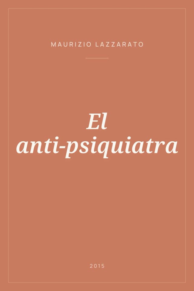 Portada de El anti-psiquiatra