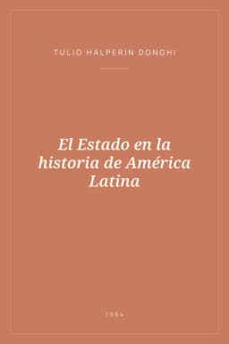 Portada de El Estado en la historia de América Latina