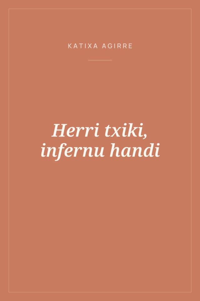 Portada de Herri txiki, infernu handi