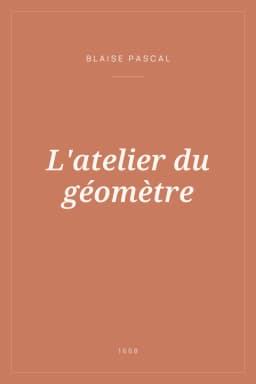 Portada de L'atelier du géomètre