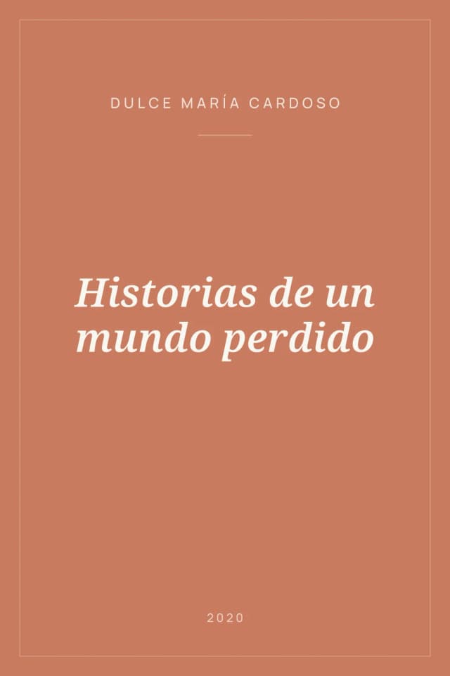 Portada de Historias de un mundo perdido