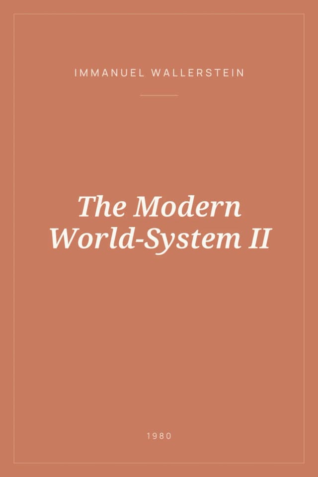 Portada de The Modern World-System II