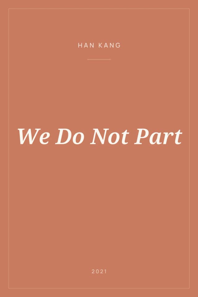 Portada de We Do Not Part