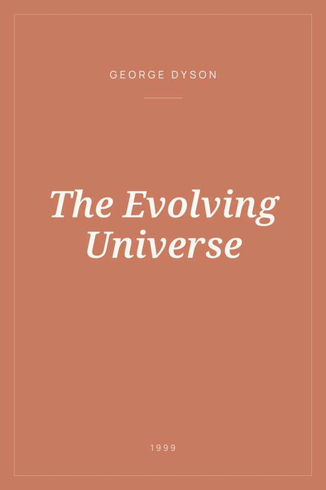 Portada de The Evolving Universe