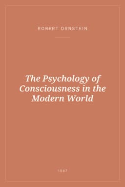 Portada de The Psychology of Consciousness in the Modern World