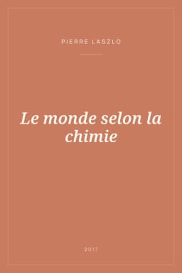 Portada de Le monde selon la chimie