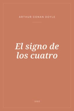 Portada de El signo de los cuatro