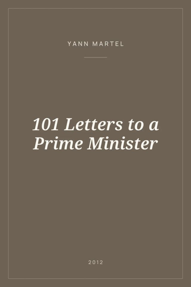 Portada de 101 Letters to a Prime Minister
