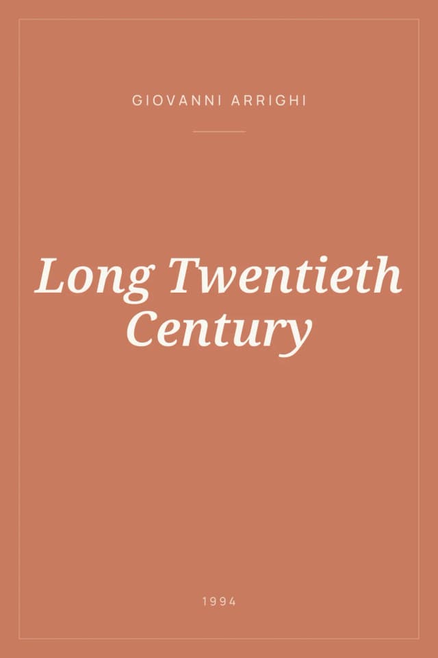 Portada de Long Twentieth Century