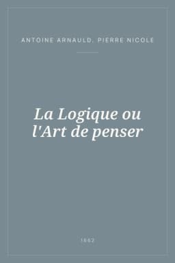 Portada de La Logique ou l'Art de penser