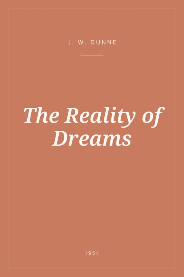 Portada de The Reality of Dreams
