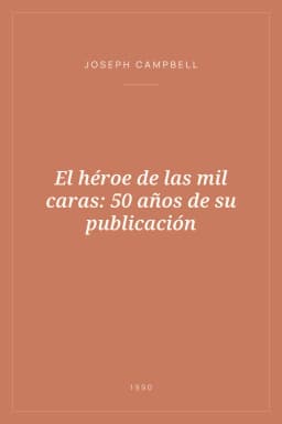 Portada de El héroe de las mil caras: 50 años de su publicación