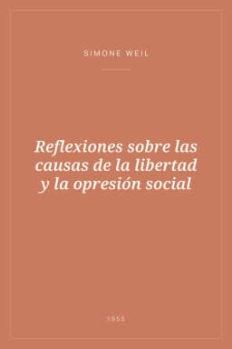 Portada de Reflexiones sobre las causas de la libertad y la opresión social