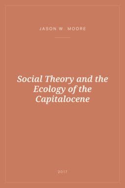 Portada de Social Theory and the Ecology of the Capitalocene
