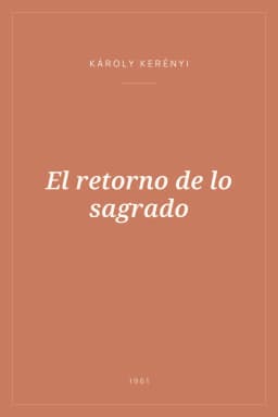 Portada de El retorno de lo sagrado