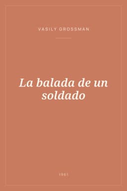 Portada de La balada de un soldado