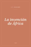 Portada de La invención de África
