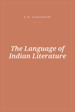 Portada de The Language of Indian Literature