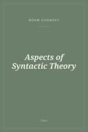 Portada de Aspects of Syntactic Theory
