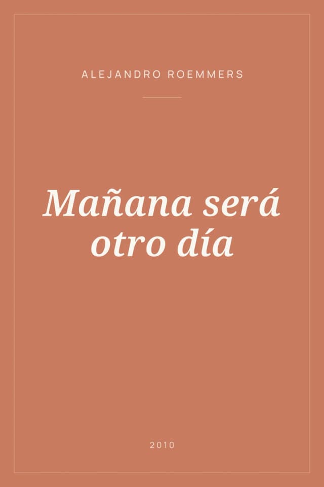 Portada de Mañana será otro día