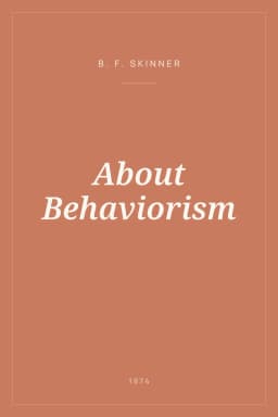 Portada de About Behaviorism
