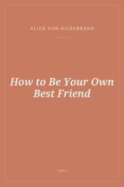 Portada de How to Be Your Own Best Friend