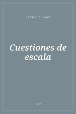 Portada de Cuestiones de escala