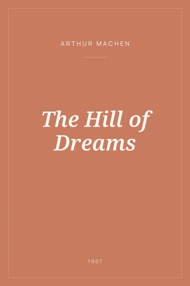 Portada de The Hill of Dreams