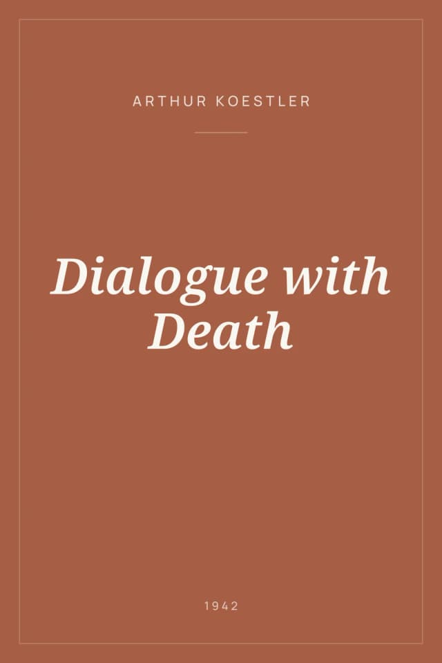 Portada de Dialogue with Death