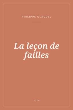 Portada de La leçon de failles