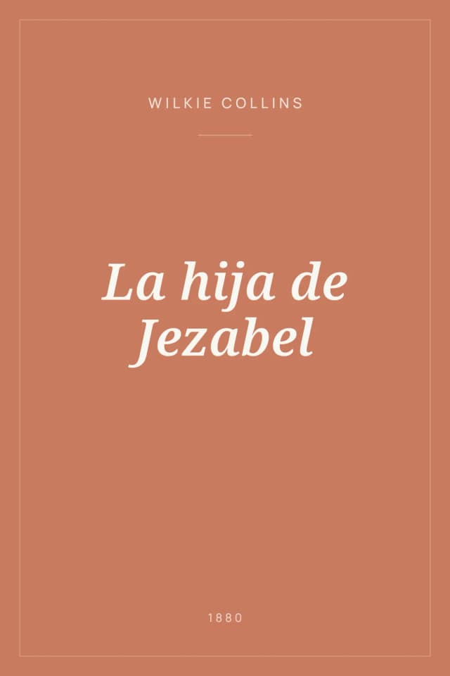 Portada de La hija de Jezabel