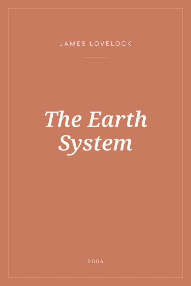Portada de The Earth System