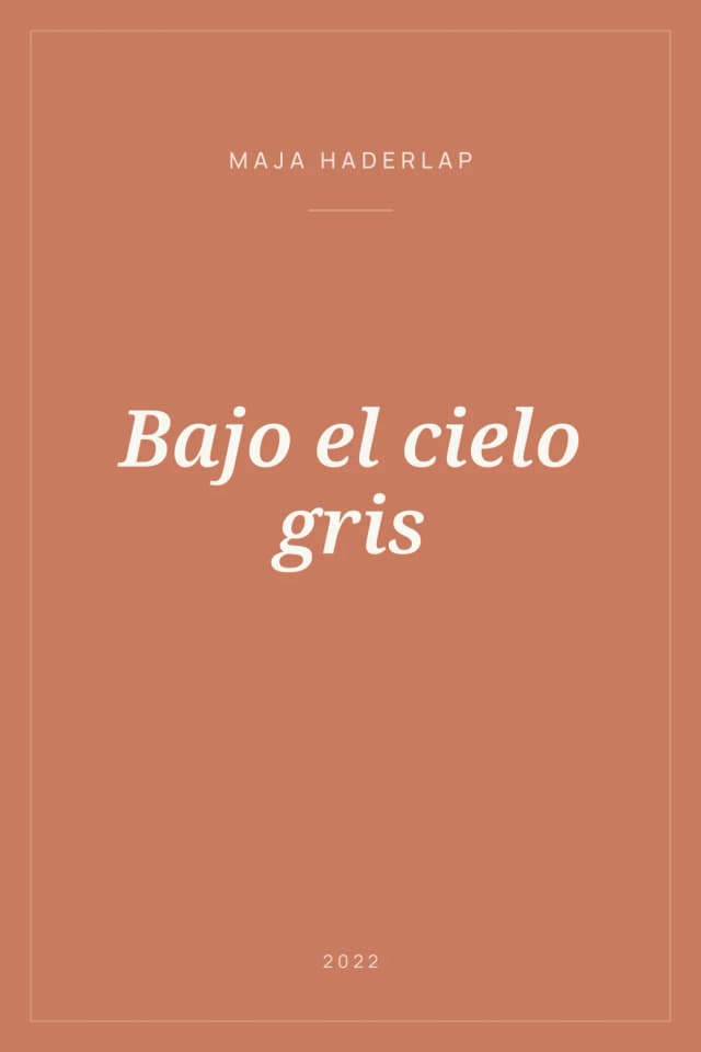 Portada de Bajo el cielo gris