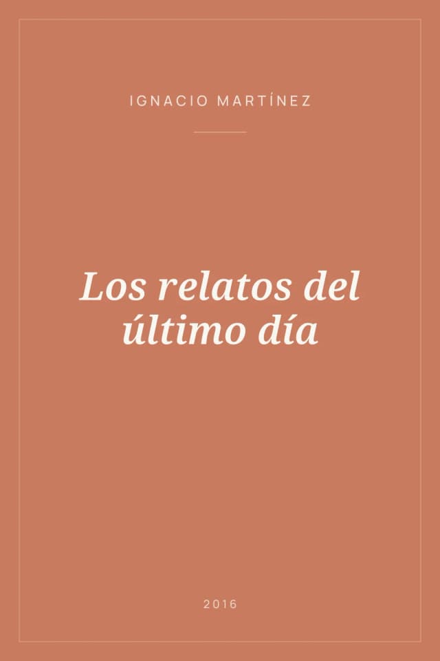 Portada de Los relatos del último día