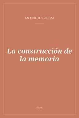 Portada de La construcción de la memoria