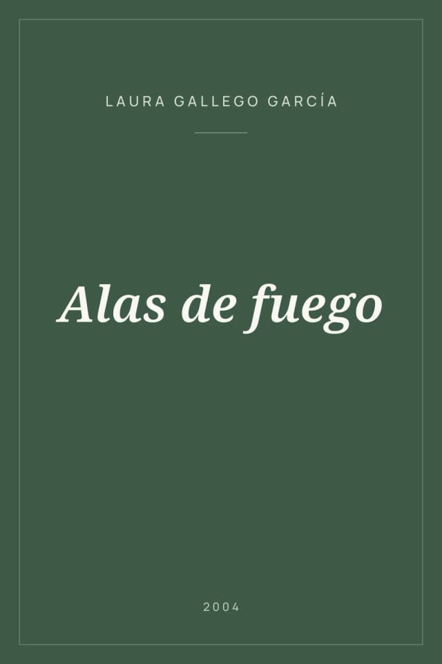 Portada de Alas de fuego