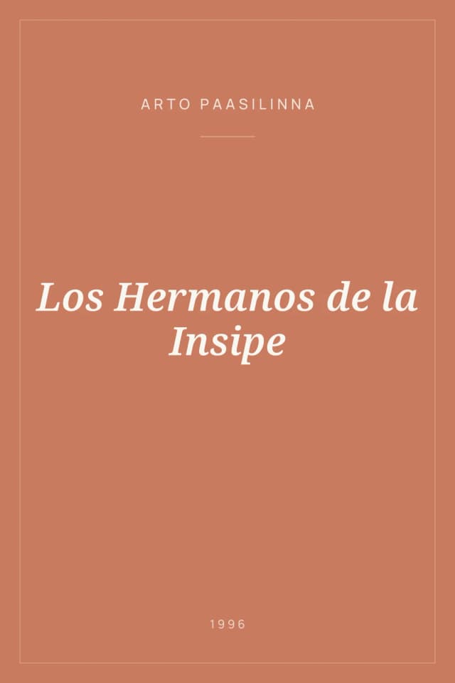 Portada de Los Hermanos de la Insipe