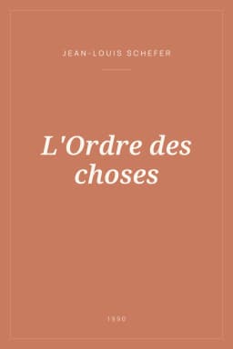Portada de L'Ordre des choses