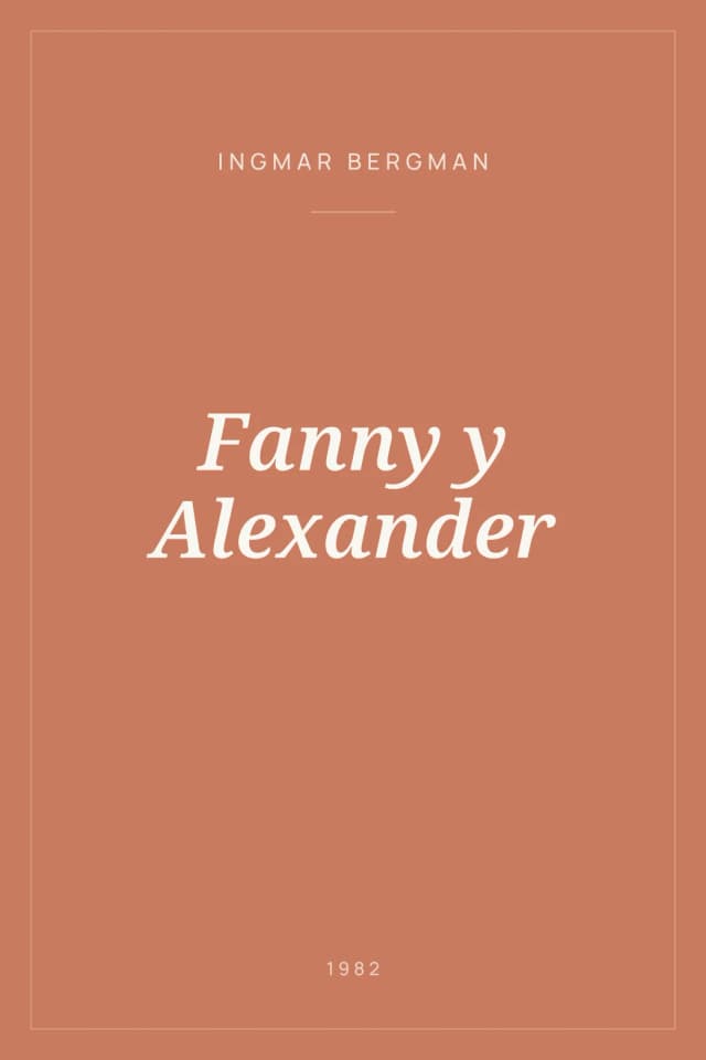 Portada de Fanny y Alexander