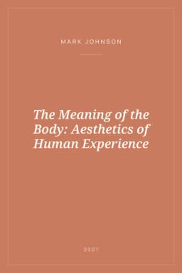 Portada de The Meaning of the Body: Aesthetics of Human Experience