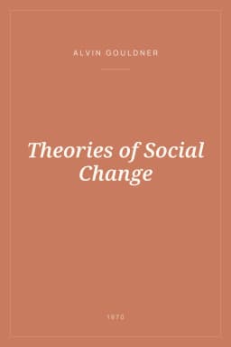 Portada de Theories of Social Change