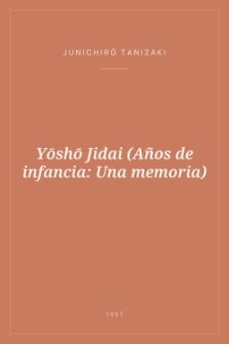 Portada de Yōshō Jidai (Años de infancia: Una memoria)