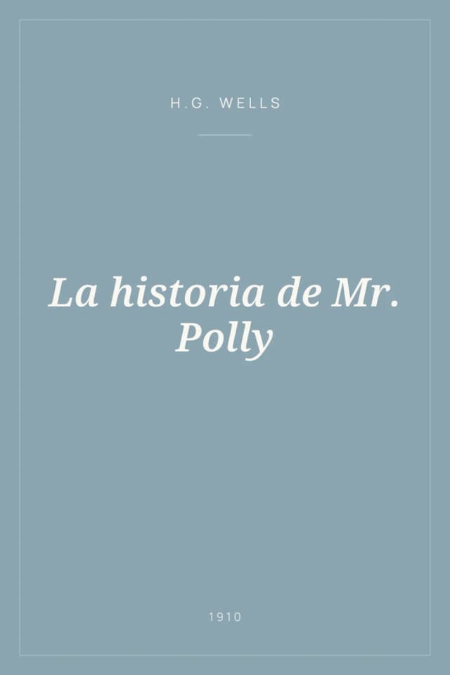 Portada de La historia de Mr. Polly