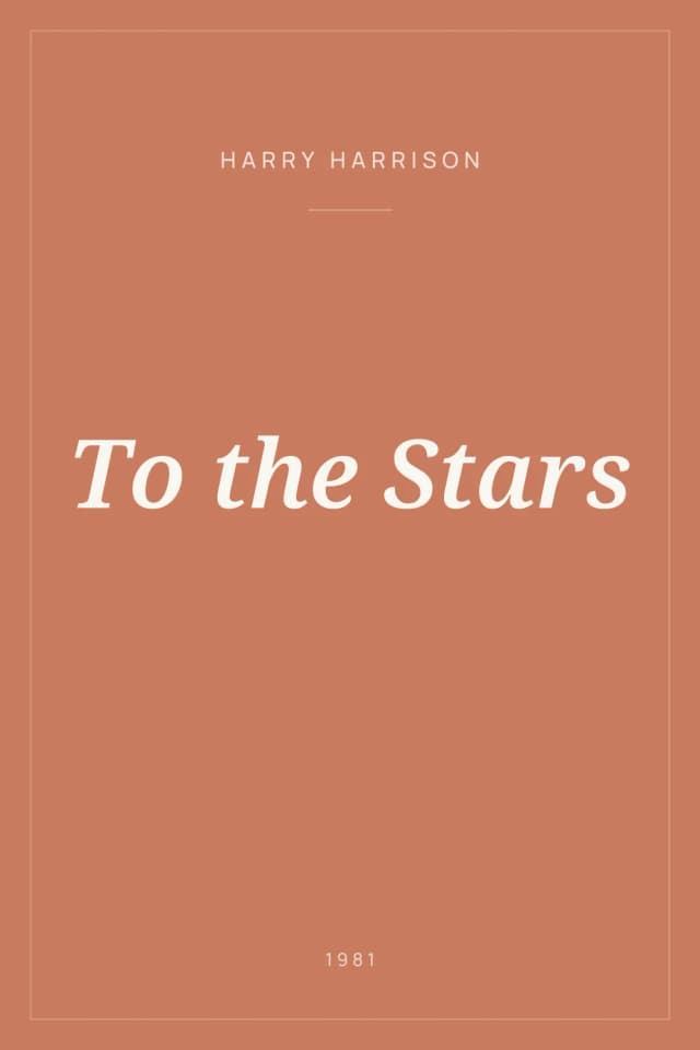 Portada de To the Stars