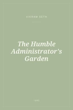 Portada de The Humble Administrator's Garden