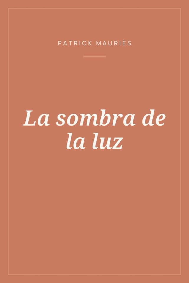 Portada de La sombra de la luz
