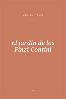 Portada de El jardín de los Finzi-Contini