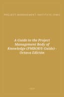Portada de A Guide to the Project Management Body of Knowledge (PMBOK® Guide) - Octava Edición