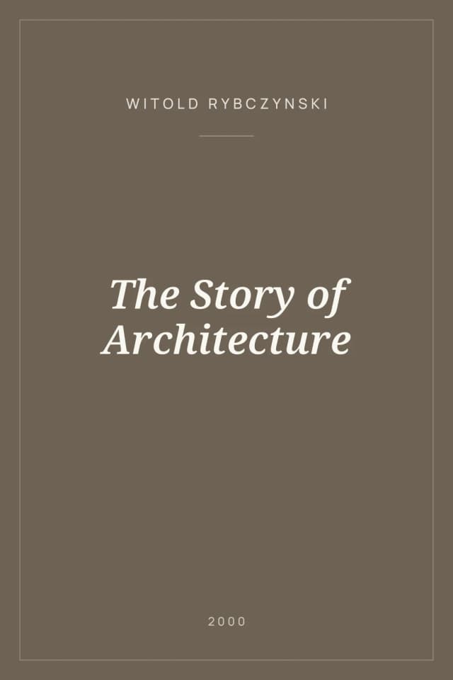Portada de The Story of Architecture